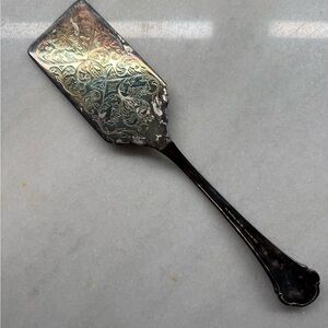 Sheffield Silver Company Chippendale Silverplate Lasagna Server Italy 11.5”